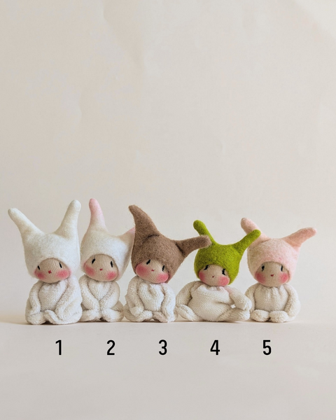 Tiny Worry Bugs - mini Waldorf toys