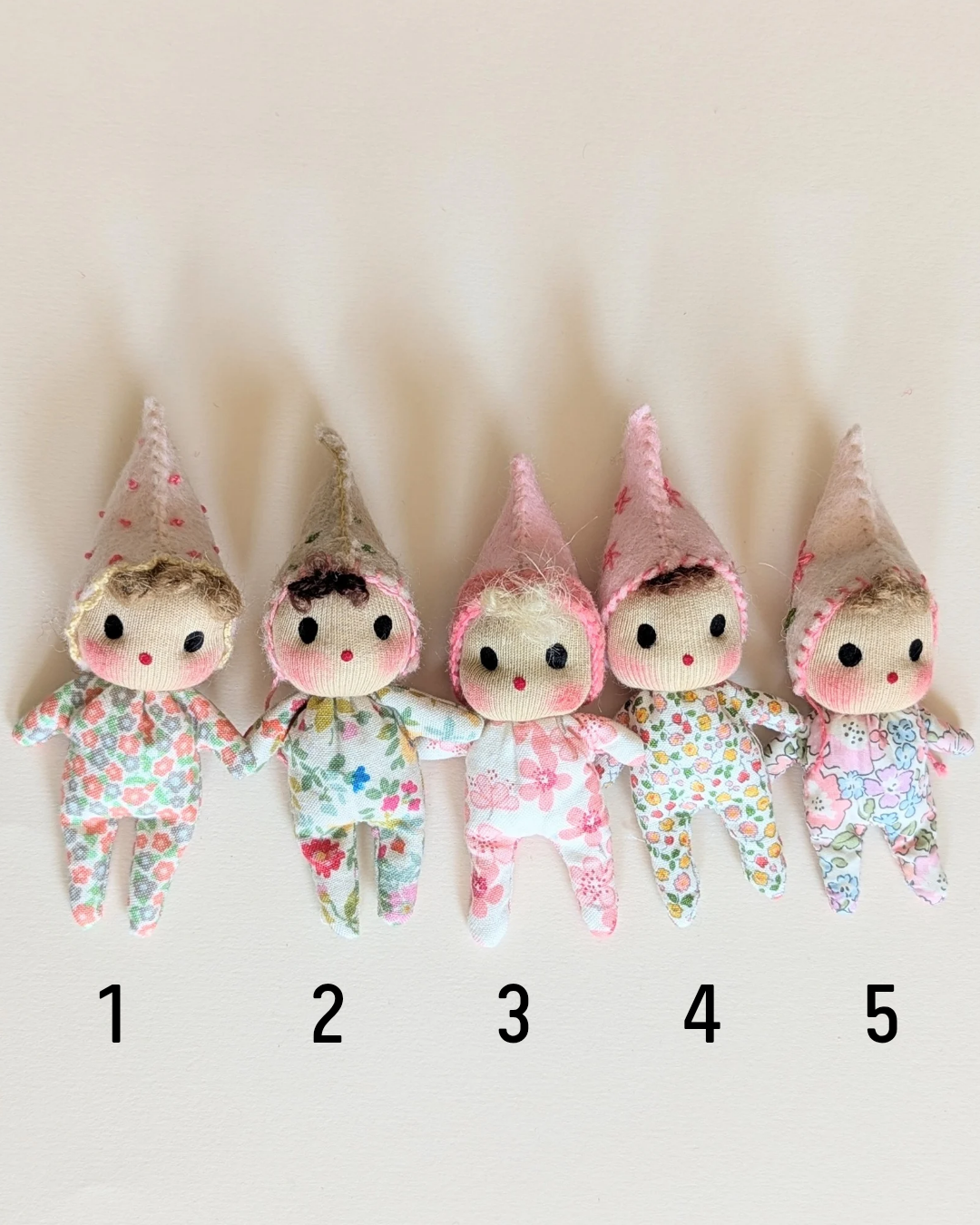 Tiny Summer Pixies - pastels
