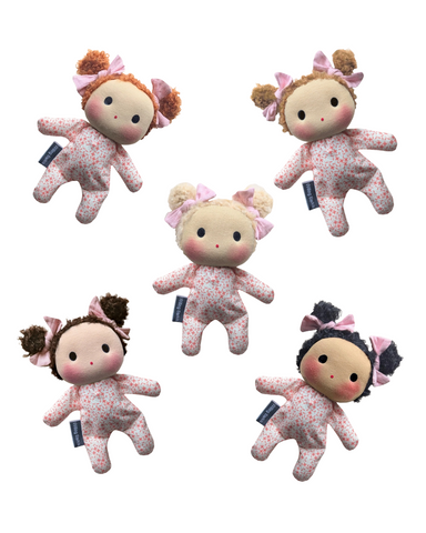 Baby Dolls - made to order wearing pink floral