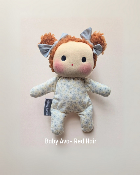 Baby Dolls - made to order wearing blue floral