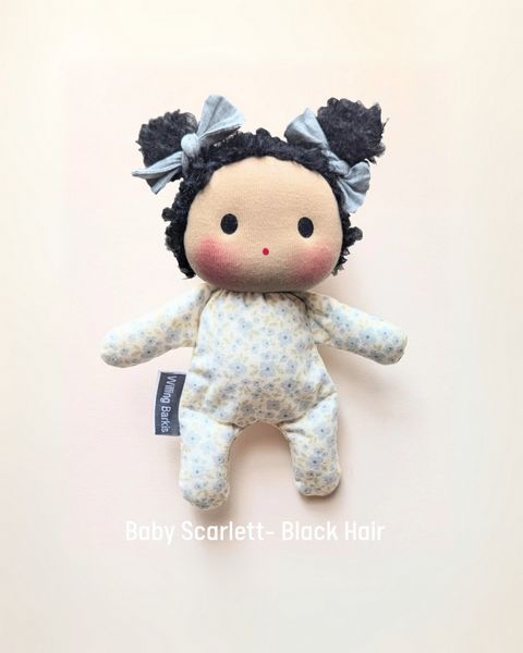 Baby Dolls - made to order wearing blue floral