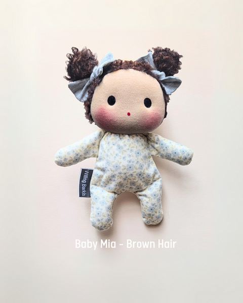Baby Dolls - made to order wearing blue floral