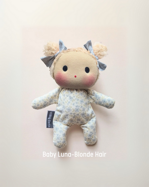 Baby Dolls - made to order wearing blue floral