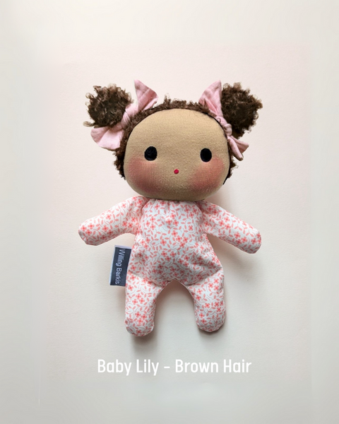 Baby Dolls - made to order wearing pink floral