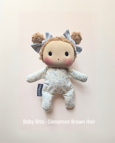Baby Dolls - made to order wearing blue floral