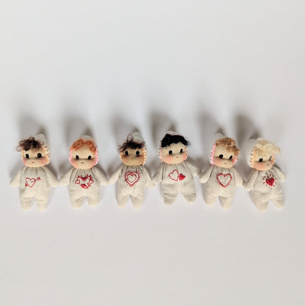 'Little Sweet Nothings' teeny one of a kind dolls - limited edition