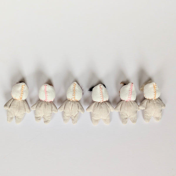 'Little Sweet Nothings' teeny one of a kind dolls - limited edition