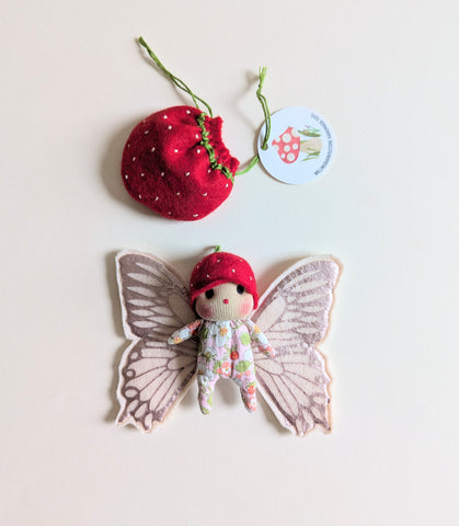 Custom order for Meredith - strawberry fairy