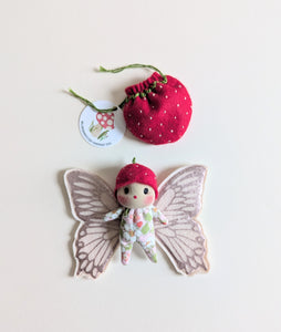 Custom order for Louise - strawberry fairy