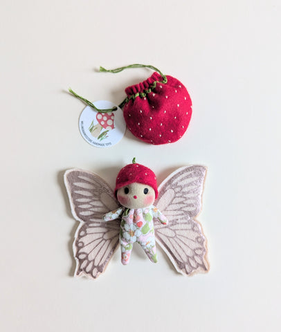 Custom order for Louise - strawberry fairy