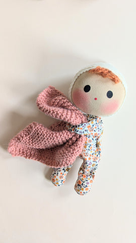 Newborn baby doll - Reserved for Lauren blonde hair