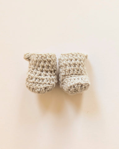 Crochet boots