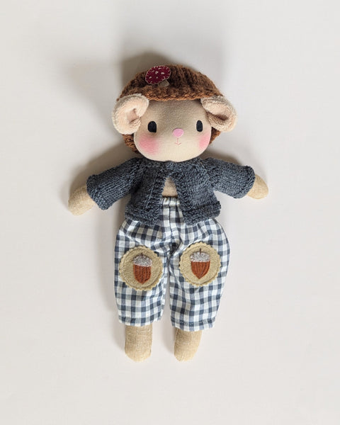 Cropped cardigan and bloomer set
