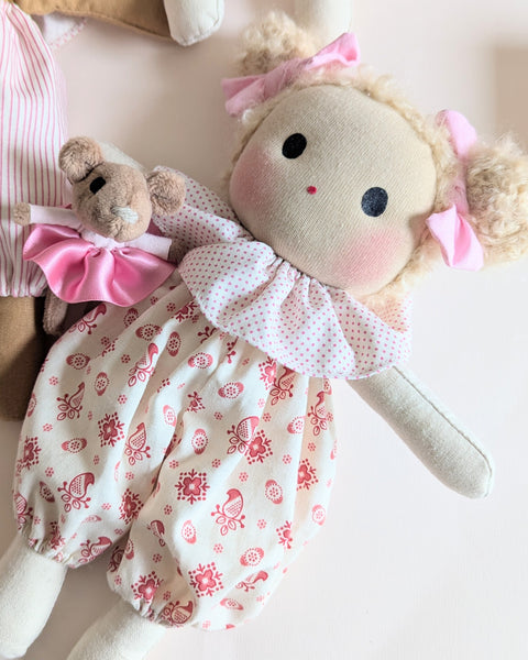 Pantaloon and ruffle set Paisley & Spots