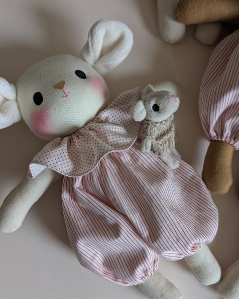 Pantaloon and ruffle set stripes & Spots