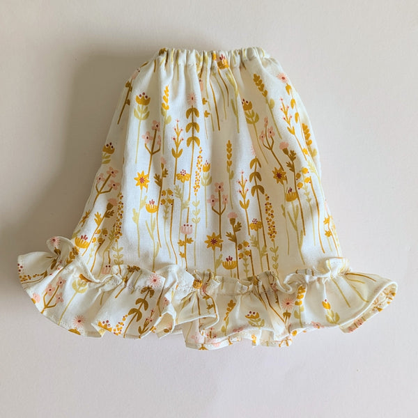 Frivolous summer frock - yellow