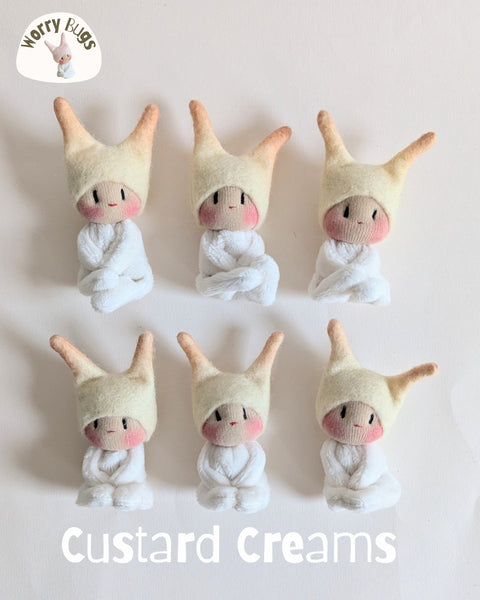 Worry Bugs - Custard Creams