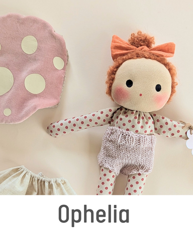 Ophelia Doll & Clothes Set - one of a kind