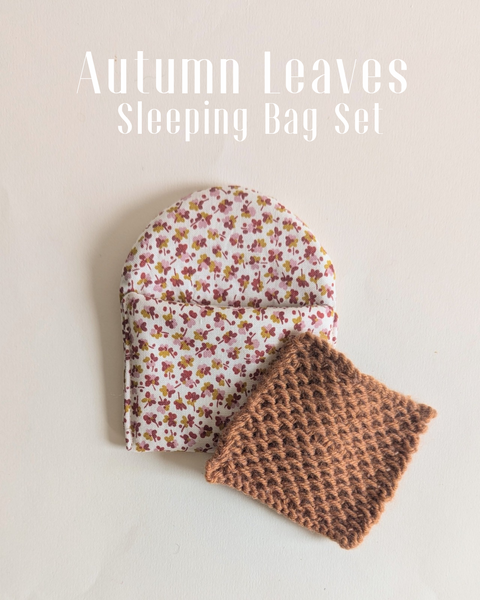 Autumn Leaves-Sleeping Bag Set