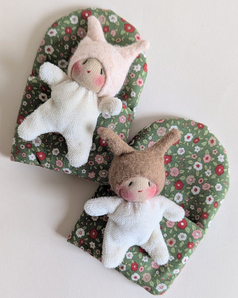 Tiny Worry Bugs with sleeping bags
