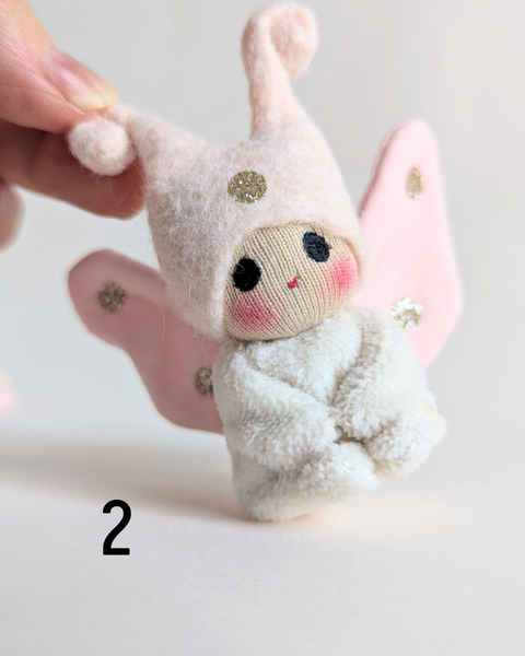 Baby Bugs - Pink with glitter