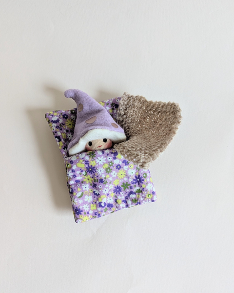 Mushling - lilac with pouch