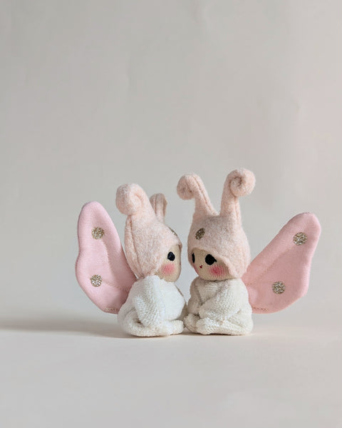 Baby Bugs - Pink with glitter