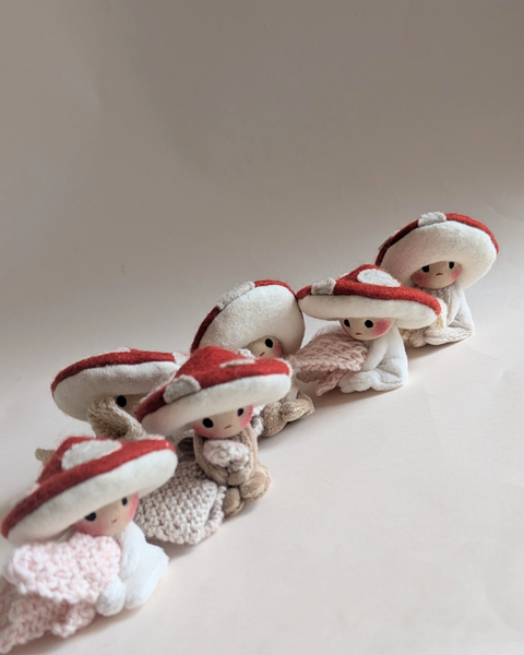 Mushies - Terracotta Red
