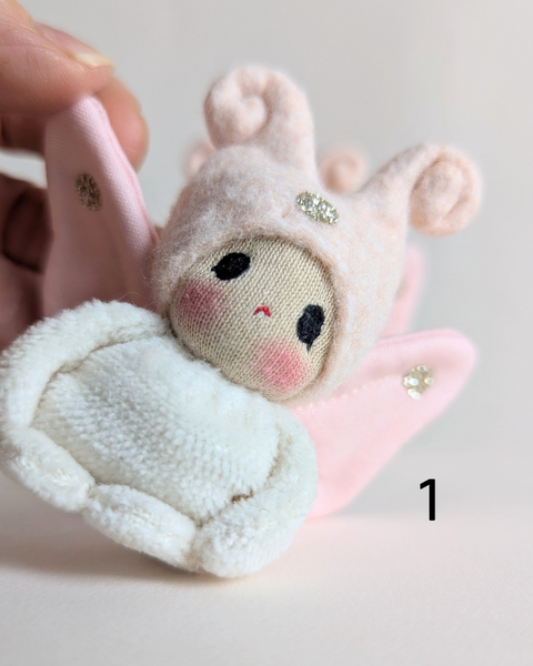 Baby Bugs - Pink with glitter