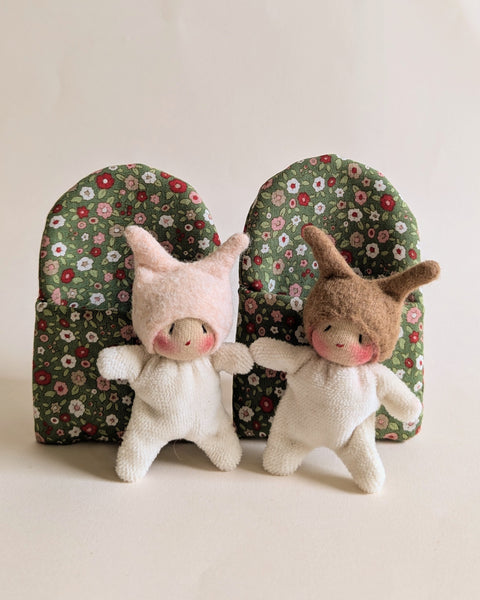 Tiny Worry Bugs with sleeping bags