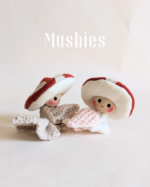 Mushies - Terracotta Red