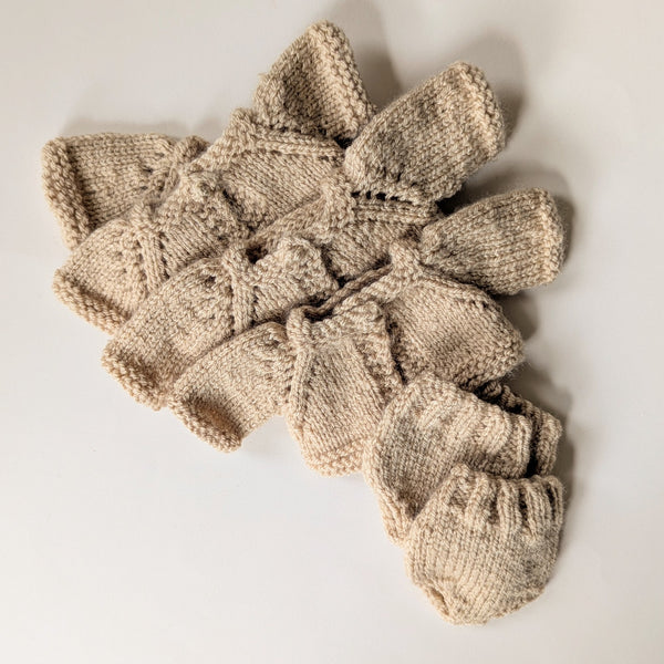 Chunky cardigan and bloomer set - caramel