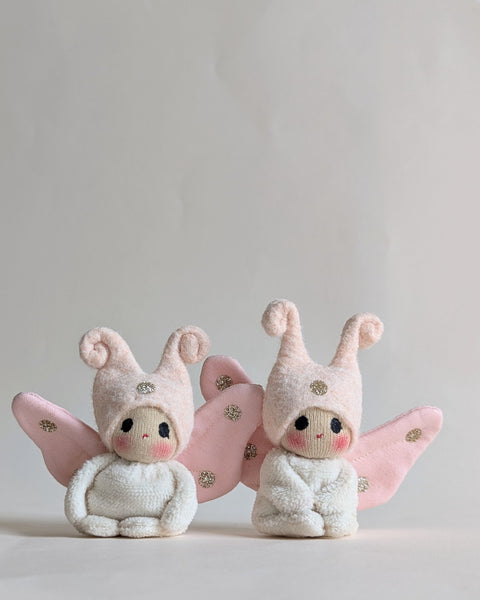 Baby Bugs - Pink with glitter