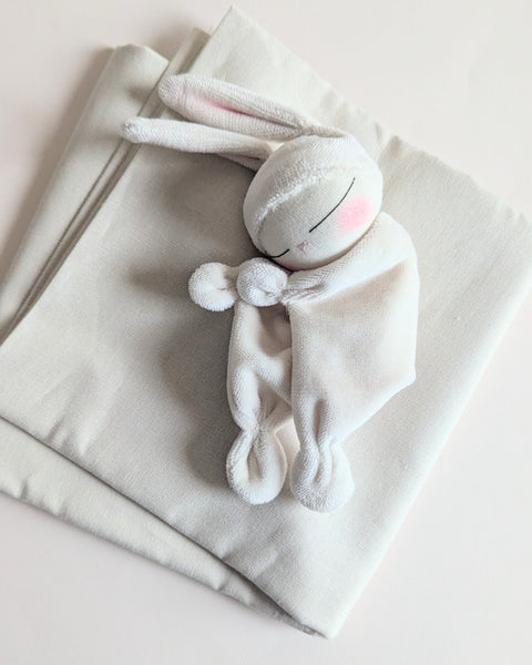 GOTs Organic Baby Bunny lovey