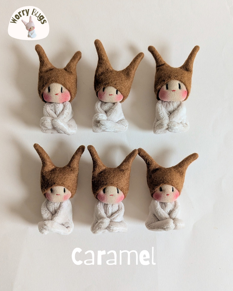 Worry Bugs - Caramel