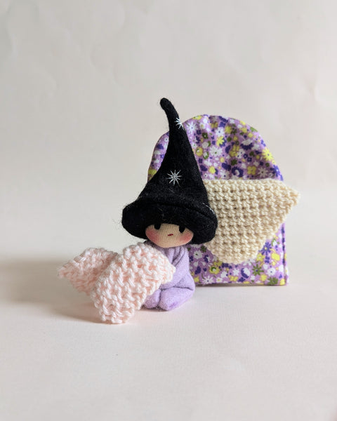 Lilac-Sleeping Bag Set