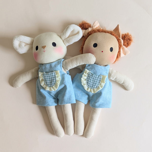 Gardening overalls - sky blue