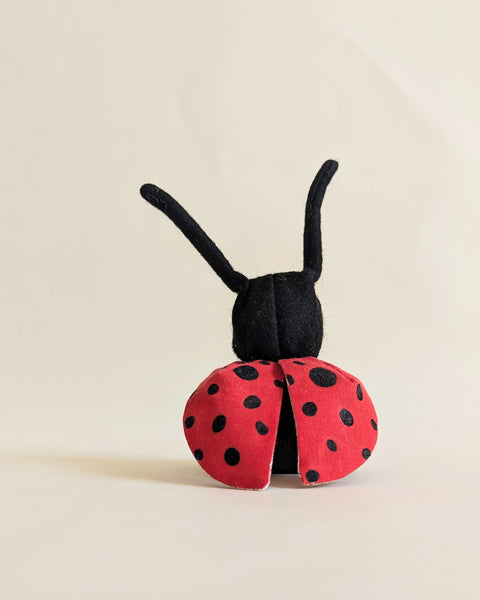 Ladybird plush toy (large)