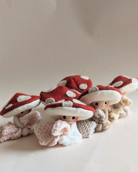 Mushies - Terracotta Red