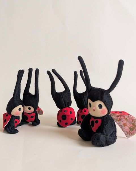Ladybird plush toy (large)